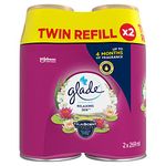 Glade Automatic Air Freshener Twin Refills, Auto Spray Scent for Home, Relaxing Zen, 2 x 269ml