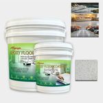 Abgaga Epoxy Floor Paint for Concrete,Light Gray, 420 Fl Oz