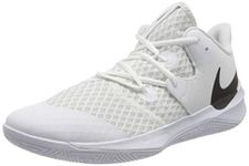 Nike Unisex-Adult Zoom Hyperspeed Court White/Black Sneaker - 10 UK(CI2964-100)