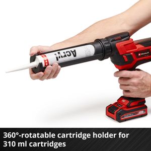 Einhell 18V Cordless Caulking Gun – Battery Powered Sealant Tool