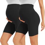 BONVIGOR Maternity Shorts Over The 