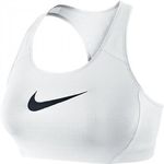 New Nike Women's Victory Shape Bra White/White/Black Medium