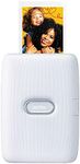 Fujifilm Instax Mini Link Smartphone Printer, Ash White