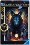 Ravensburger 13970 Adult Puzzle Ravensburger 13970-Lighting Wolf Adult Puzzle