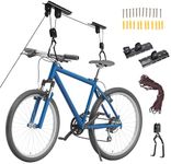 Pro-Bike Tool Bike Ceiling Mount Pulley Storage System - Bike Hangers for Garage Storage - Bike Hoist Wall Rack Indoor Roof Pulleys - Heavy Duty Overhead Space Saving Bicycle Lift System -‎ 1.65 kg