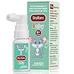 NAVEH PHARMA Dry Ears Baby - Swimmers Ear Drops Spray - Ear Drying Drops for Babies Swimmers, Remove Water Trapped in Ears and Prevent Pain, Infection, and Hearing Loss (15ML)