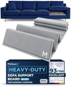 Meliusly Heavy Duty Couch Cushion Support for Sagging Cushions (28x79) Reinforced Wood Sofa Cushion Support Board for Sagging Seat, Deep Couch Supporter for Under The Cushions, Loveseat Saver