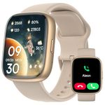 Smart Watch for Men Women,Alexa Built-in Smartwatch(Answer/Make Calls),1.8" HD Fitness Tracker,IP68 Waterproof 100+ Sport Mode Activity Tracker,Heart Rate SpO2 Sleep Monitor,iOS Android Compatible