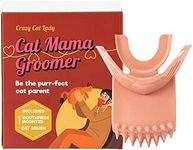 Playful Bonding Tool for Cat Lovers - Fur Baby Licker Brush for Grooming and Funny Gag Gift - White Elephant Idea