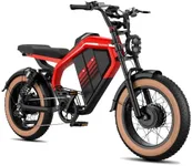 Luckeep M5 Ultra Electric Bike Bike for Adults 2000W Dual Motor 32 MPH, 52V/40AH Dual Battery, 160 Miles Range 20" Fat Tires Electric Dirt Bike, Electric Motorcycle Hydraulic Brakes & Full Suspension