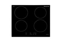 Russell Hobbs RH60IH401B Black Glass 59cm Wide, 4 Zone Induction Hob with Touch Control, Free 2 Year Guarantee