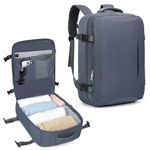 VMIKIV for Easyjet Cabin Bag 45x36x20 with New Easyjet Travel Backpack Cabin Size Small Underseat Bag under Seat Cabin Bags Hand Luggage for Airlines with Shoe Compartment,with 15.6 inch Laptop Pocket