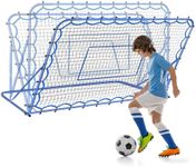 Winthai 5.9x3.7FT Soccer Rebounder Net, Quick-Switch Angle Soccer Training for Control, Passing Practice, Easy Setup Rebounder Gifts Aids & Equipment for Kids,Teens & Adults