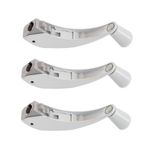 ACME Window Hardware folding down crank handle, replacement for window parts, 3-pack