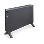 Dimplex HeatLite Smart Convector Heater with Turbo Fan, 2kW Electric Portable Heater, Wi-Fi App Control, LED Display, 24-Hour Timer, Adjustable Thermostat (10°C–35°C), Silent & Safety Feature – Black