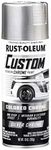 Rust-Oleum 340558 Automotive Premium Custom Chrome Spray Paint, SILVER, (283 grams/Can)