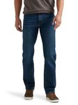 Wrangler Authentics Men's Regular Fit Comfort Flex Waist Jean, Rhodes, 36W x 29L