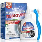 Mould Stain Remover Gel for Washing Machine Cleaner, Tile Grout Cleaner for Washer Cleaner, Wall, Sealant, Glass, Kitchen, Sinks (8 Fl Oz(Pack of 1))