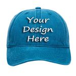 Mr.Panda Classic Denim Baseball Cap Custom Sports Dad Hat DIY Personalized Birthday Gifts Best Mum Dad Presents