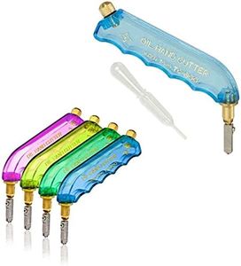 Toyo Pistol Grip Pattern Head Glass Cutter -Colors Vary