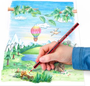 STAEDTLER Noris Colouring Pencils, 36 Assorted Colours – Tin Set
