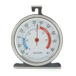 Taylor Food Service Classic Series Freezer-Refrigerator Thermometer, Large Dial