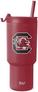 Simple Modern South Carolina Gamecocks Tumbler with Straw, 30oz, Collegiate
