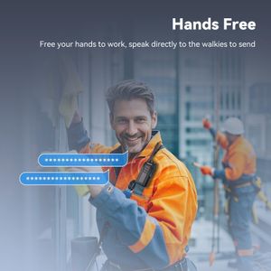 Retevis RT27 Walkie Talkies 6-Pack – Long Range Two-Way Radios