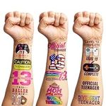 81 PCS Temporary Tattoos for Teenag