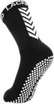 Premium Sports Grip Socks Non Slip Grip Socks Non Skid Training Athletic Socks Grip Socks For Men, Women,Kids and Youth Non Slip Football Grip Socks 3-7 AU Size