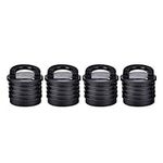 Tbest Rib Boat Bung,4pcs Kayak/Boat Scupper Bungs Plugs Stoppers, Kayak Boat Canoe Scupper Stopper Bungs Drain Holes Plugs Replacement Kayak Accessories