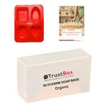 TrustBox Glycerine Soap Base for Soap Making (Combo Pack) - Transparent Cut Melt Pour Base Weight: 500 g