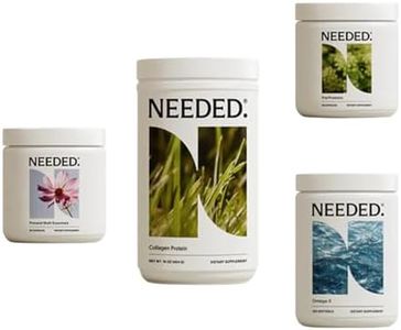 Needed. Prenatal Wellness Bundle – Multivitamin, Omega-3, Collagen & Prebiotic-Probiotic for Pregnancy, Breastfeeding, Postpartum – 30-Day Supply