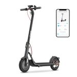 NAVEE Electric Scooter V40, 600W Max Power, 25 Miles Range & 20 MPH Speed, 10" Pneumatic Tires, E-ABS and Rear Disk Brake, IP55 Waterproof, Foldable Electric Scooter for Adults, Teenager