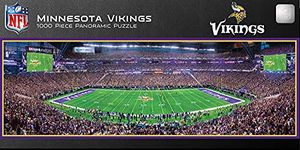 Master Pieces NFL Minnesota Vikings Panoramic Stadium Puzzle (1000-Piece)