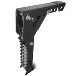 Titan Attachments 36" Extreme Weld On Backhoe Thumb Hoe Clamp 5/8" Steel Plate Assembly Adjustable