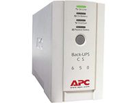 APC by Schneider Electric Back-UPS CS - BK650EI - Uninterruptible Power Supply 650VA (4 Outlets IEC, Surge protected)