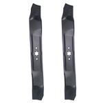 Apeixoto 742-04126 Molching Blades Set Replace OE 742-0616 942-0616 Lawn Mower 42-Inch Blades Compatible with MTD Cub Cadet RZT-42 RZT42 Toro LX420 LX423 and Other Mower Models 2PCS