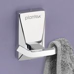 Plantex 304 Grade Stainless Steel Crystal Robe Hook/Cloth Hanger Hook/Door Hanger/Hook/Bathroom Accessories - Crystal (Chrome)