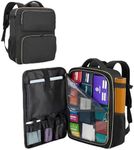 Trunab Card Game Case Backpack for 3900 Unsleeved Cards, Playing Card Case Fits Playmats, Deck Boxes, Sleeved Cards, Compatible with Cards Against Humanity and Other Card Games (Patented Design)