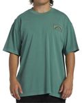 BILLABONG Mens Arch Team Short Sleeve Crew Neck T-Shirt - Billiard - M