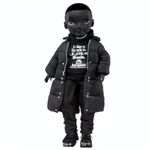 Rainbow High Shadow High - REXX McQueen - Black Fashion Doll with Fashionable Outfit and More than 10 Colourful Play Accessories - Ideal for Collectors and Children from 4-12 Years