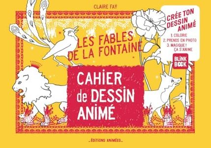 Cahier de Dessin Animé - Les Fables de la Fontaine