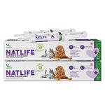 Natural Remedies Natlife Supplement to Restore Energy to Dull and Sick Pets, Real Chicken Liver Easy to Feed Paste, Safe and Effective for Dogs, Cats and Pups of All Breeds (30 ml - Pack of 2)