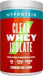 Myprotein Clear Whey Isolate Protein Powder - Strawberry Kiwi - 500g - 20 Servings - Cool and Refreshing Whey Protein Shake Alternative - 20g Protein and 4g BCAA per Serving