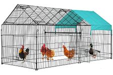 BestPet Chicken Coop, Chicken Pens Crate Rabbit Enclosure Pet Playpen Exercise Pen