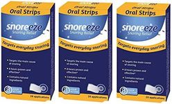 Triple Pack- Snoreeze Snoring Relief Oral Strips 28