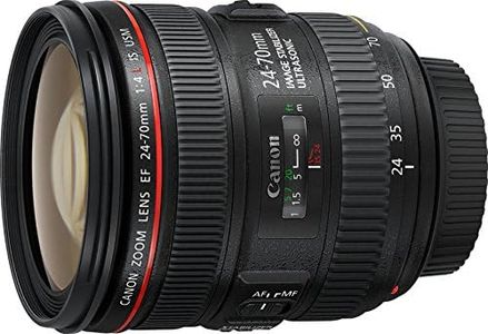 Canon - 6313B005 - Objectif Zoom EF 24-70 mm f/4L is USM - Noir