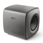 KEF KC62 6.5 Inch 1000W Compact Powered Subwoofer (Titanium Grey)