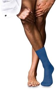 FALKE Men's No. 13 Piuma Cotton Luxury Socks, Deep, 6.5-7.5